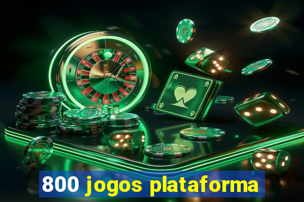 800 jogos plataforma